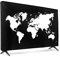 kwmobile Funda para Monitor 43 TV - Cubierta Protectora para Interior - Mapa del Mundo