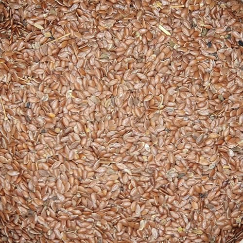 Leinsamen braun - Gladen 2,5kg- Tierfutter Pferd Taube Geflügel Vogel
