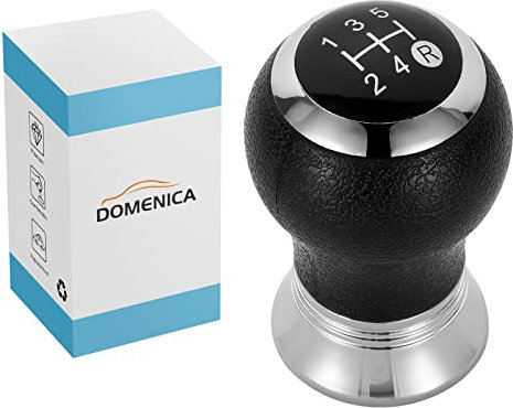 DOMENICA Pomo Palanca de Cambios Compatible de Toyota Corolla 2008, Auris, Yaris 2005-2010 (5 Velocidades)