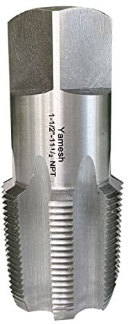 NPT-Rohrgewindebohrer aus hochwertiger legierter Karbonstahl, 3,8 cm (1 1/2 Zoll) - 11-1/2 Zoll