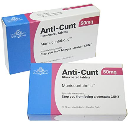 Funny Joke Pill Box Prank - Novelty 30th 40th 50th 60th Birthday Gifts Christmas Stocking Filler Secret Santa Valentines Day April Fools - Rude Silly Presents for Him Husband Dad Boyfriend Uncle