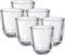 Bolsius - Portacandele in vetro per candele votive - 6 pezzi - 6,5 cm - Rotondo - Portacandele votive - Vetro trasparente - Decorazione - Accessori per la casa