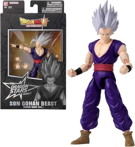 BANDAI - Dragon Ball Super Super Hero - Figurine Dragon Stars 17 cm - Son Gohan Beast - 40732