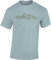 Fahrrad T-Shirt Herren : V2 Power - Mountainbike Shirt (Ice Blue L)