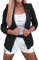 Henagehde Veste Femme Impermeable - Veste Mince Décontractée Légère pour Femmes Manteau Mince À Manches Longues Boutonné sur La Poitrine Manteaux À Poches Boutons Veste Rose Pale