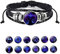 Alapek Zodiac Signs Spirit Bracelet, Manifestation Bracelet, Serene Manifestation Bracelet, Multilayer Adjustable Twelve Constellation Zodiac Leather Bracelets (Libra)