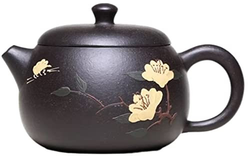 Teiera Teiera Famose Teiere in Argilla Viola Fatte A Mano Minerale Dipinto A Mano Teiera in Ghisa