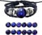 LACOXA Gleym Bracelet, Gleym Manifestation Bracelet, Spirilet Bracelet, Zodiac Constellation Universe Spirit Bracelet, Multilayer Adjustable 12 Constellations PU Leather Zodiac Bangles Unisex (Virgo)