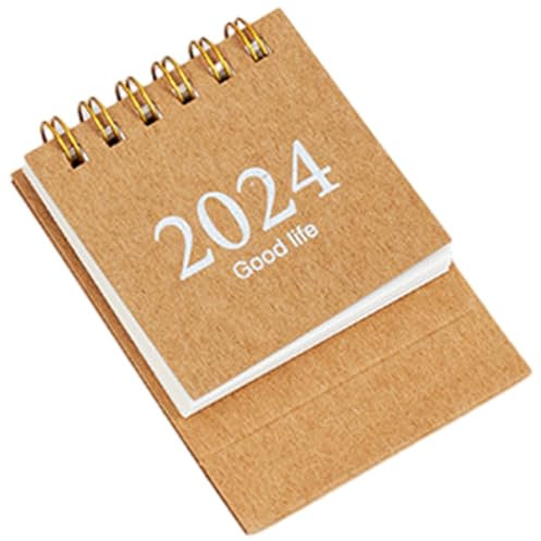 VILLCASE Tischkalender Für Büro Und Zuhause Praktische Notizseiten Klare Monats Und Wochentage Für Schuljahr Und Tägliche Planung