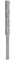 siduytin Rotary Burs Feile Hochgeschwindigkeitsstahl Professionelles Zuhause Aluminium Kupfer Eisen Fräsen Hobel Bohrer Power Gravur Schweißen, 3 * 4 * 35 * 60