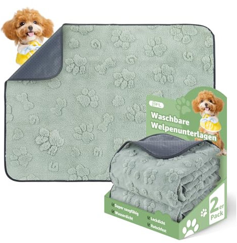 super - saugfähige Welpenunterlagen, weich Hunde PIPI matten, wasserdicht Urinierunterlagen für Hunde und Meerschweinchen