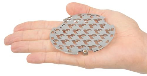 Grillrost.com Das Original Mini Einsatzrost aus Edelstahl - für Mini Feuerplatte steckbar !
