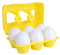 BESTonZON Educational Easter Egg Toys 6pcs Matching Toys Storage Box Easter Simulation Eggs for Boys and Girls Safe Sturdy and Fun