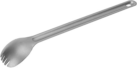 Outdoor Camping Lightweight Long Handle Cutlery Set, Spork Set for Outdoor Activities (Long-Handled Spoon) (Long Handle Spoon Fork