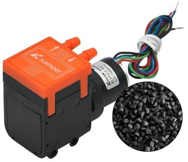 TIEOAXFT 1.8L/min KLVP2 Diaphragm Vacuum Pump 3.7V Single Head Brush/BLDC Motor, Negative Suction Diaphragm Pump(KLVP2 -D3.7)