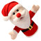 Garneck 1 Stück Interaktive Weihnachts Handpuppe Santa Claus für Eltern Junge Mädchen Spiele Perfektes Lernspielzeug für Kreative Rollenspiele und Fantasieaktivitäten