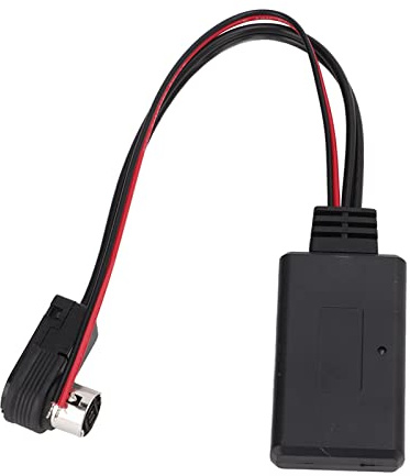 Audioadapterkabel 5.0 Aux-Adapter, ABS-Material, Ersatz für KS U58 PD100 | Stabile 5.0 Bluetooth-Verbindung, universelle Kompatibilität, klarer Stereo-Sound, Plug-and-Play-Design, leichtes Gehäuse