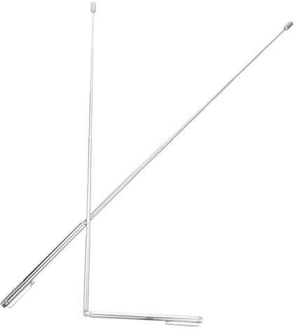 Mikikit Baguette Sourcier Télescopique Acier Inoxydable Outil de Divination Rétractable pour Recherche Eau Minéraux et Investigations Extraordinaires