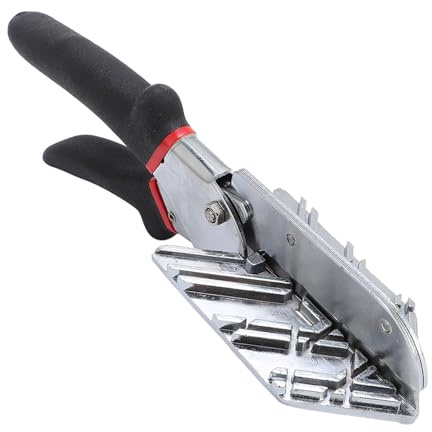 Jonlaki Miter Shears for Wood Crafting - Multi-Angle Cutter with SK5 Blades, Lightweight Design, and Ergonomic Non-Slip Handle