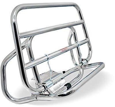 Gepäckträger hinten klappbar/Chrom für Vespa ET2 ET4 50 125-37x25cm