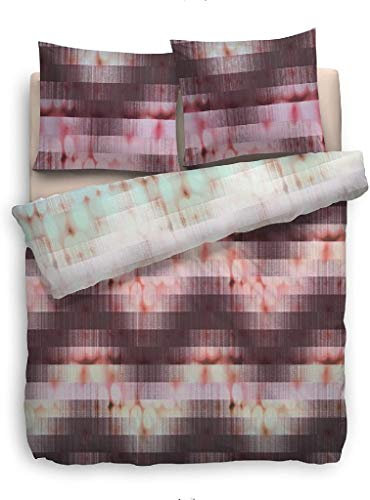 Heckett Lane Twill Bettwäsche Avril 135x200 (80x80) Multi