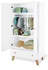 Pinolino 103420X Kinderzimmer 'Pan' extrabreit, weiß
