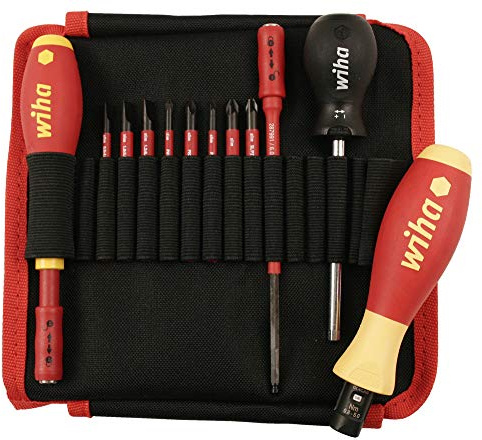 Wiha Isoliertes TorqueControl SlimLine Set, 12-teilig