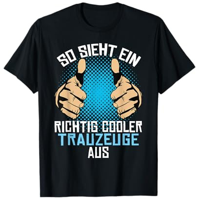 Trauzeuge Geschenk Bester Cooler Trauzeuge der Welt T-Shirt