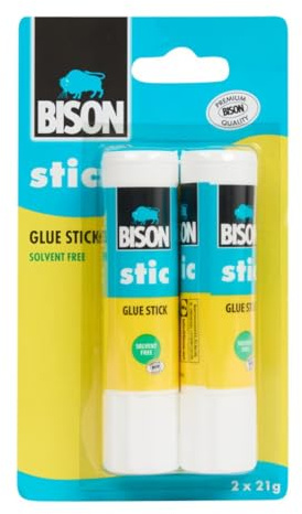 Bâtons de Colle Fort et Rapide Papier,Carton et Les Photos 2 X 21g