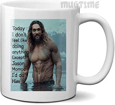 Mugtime (TM) - Jason Momoa Aquaman Khal Drogo - Coffee Tea - Mug Cup Ceramic 330ml