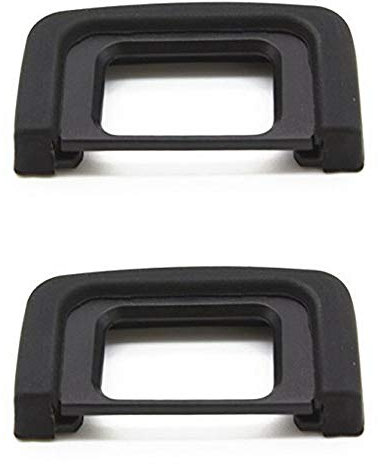 D5600 Sucher Okular Augenmuschel Augenmuschel für Nikon D5600 D5500 D5300 D3500 D3400 D3300 Digitalkamera [2 Packungen], Ersatz Okular DK-25, Fire Rock Kamera Augenmuschel Zubehör DK25