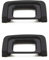 D5600 Sucher Okular Augenmuschel Augenmuschel für Nikon D5600 D5500 D5300 D3500 D3400 D3300 Digitalkamera [2 Packungen], Ersatz Okular DK-25, Fire Rock Kamera Augenmuschel Zubehör DK25