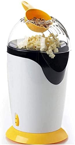 ksamwjf Máquina de Palomitas de maíz, casera Saludable, Mini máquina de maíz de Bricolaje de Escritorio de Cocina, máquina de Palomitas de maíz de Aire Caliente para Hacer Regalos Dulces