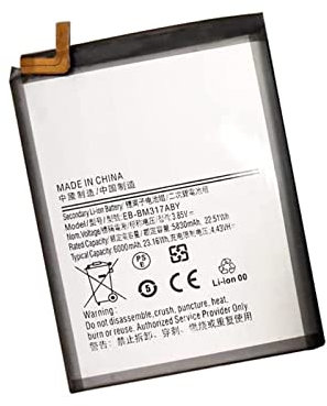 WXKJSHOP 3.85V 6000mAh EB-BM317ABY Ersatz Akku kompatibel mit Samsung Galaxy M31 M315F M31s M317F