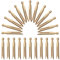Heavy Duty Wooden Dolly Pegs For Washing Line - 24 Pcs Traditional Style Wooden Clothes Pegs for Washing Line Strong Laundry Pegs, Ideal for Craft Making DIY Garment Pins