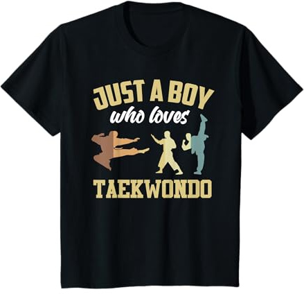 T-shirt de taekwondo amusant pour garçon - Arts martiaux - Taekwondo T-Shirt