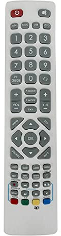 Ersatz Fernbedienung passend für Sharp LC43CFF6001K TV Fernseher DVD Player Gerät PN0111463