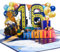 Magic Ants Geburtstagskarte zum 16. Geburtstag und Jahrestag – Sweet 16 für Mädchen, Jungen, Tochter, Sohn, Enkelin, Nichte – Pop-Up-Karte mit Luftballons, Party-Thema, Umschlag und Nachricht