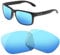 HiCycle2 Verres polarisés de rechange pour lunettes de soleil Oakley Holbrook XL OO9417 59 mm - Plusieurs options, bleu glace, nothing