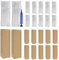 10 piezas Protector de botella de vino y 10 piezas Caja de envío de vino con Bomba de aire Embalaje inflable para embalaje y transporte seguro de botellas de vidrio