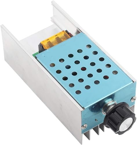 YUMILI Régulateur De Vitesse 220v, 6000w Ac Scr Électrique Variateur De Vitesse Du Moteur Contrôleur De Température Pour Fil Chauffant Lampe À Incandescence Moteurs Ac Monophasés