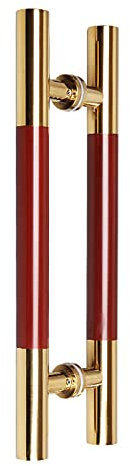 Maniglia per porta Maniglia per porta scorrevole del fienile Maniglie per porte del fienile resistenti, Maniglia moderna per porta anteriore/d'ingresso, Maniglia per porta doccia in vetro a