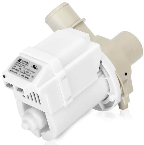 DP040-012 4681EA1007A 2649379 Washer Drain Pump Replacement for LG WT1101CW, WT1201CV, WT1201CW, WT4870CW,WT1501CW, Kenmore 796.31513210,Part Number: 5859EA1004F, 5859EA1004P, 5859EA1004G Drain Pump.