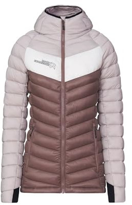 Rock Experience Damen Re.tanana Jacke, Bordeaux/Rosa/Schwarz, XL EU