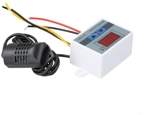 Igrometro e controller Gestione digitale dell'umidità a 12/24/220 Volt (12 V)