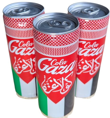 Gaza Cola 8x25cl | Bevanda Analcolica al Gusto Cola che supporta la Palestina
