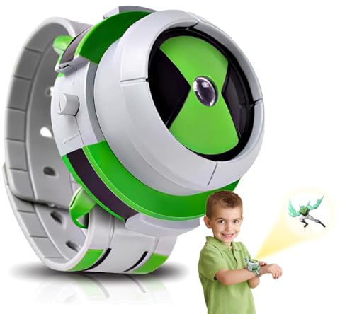 Dhqkqg Kinder Projektor Uhr, Projektor Cartoon Uhr mit 16 Bilder, Anime-Fans, Projektors für Geburtstagsgeschenk