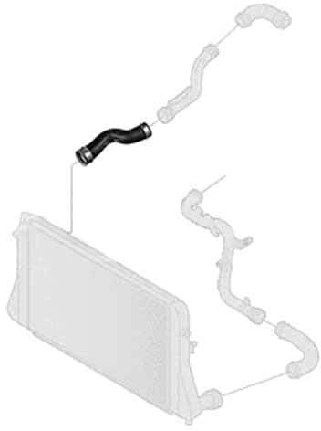 Borg & Beck BTH1629 Turbo Hose To Fit VAG PASSAT 1 8 2 0D