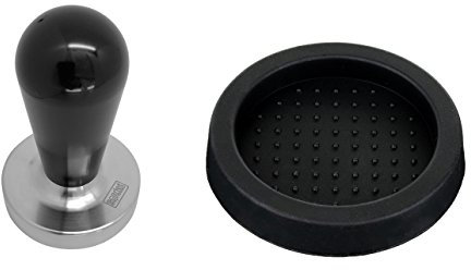 scarlet espresso | Tamper »Elegante« für Barista; mit ergonomischem Griff aus Aluminium und präzisionsgefertigter Edelstahlbasis; zur perfekten Extraktion mit Siebträgermaschinen (Set: 53 mm)