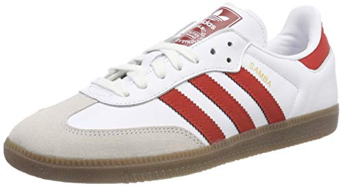 adidas Samba Og, Herren Fitnessschuhe, Weiß (Ftwbla/Escarl/Balcri 000), 46 2/3 EU
